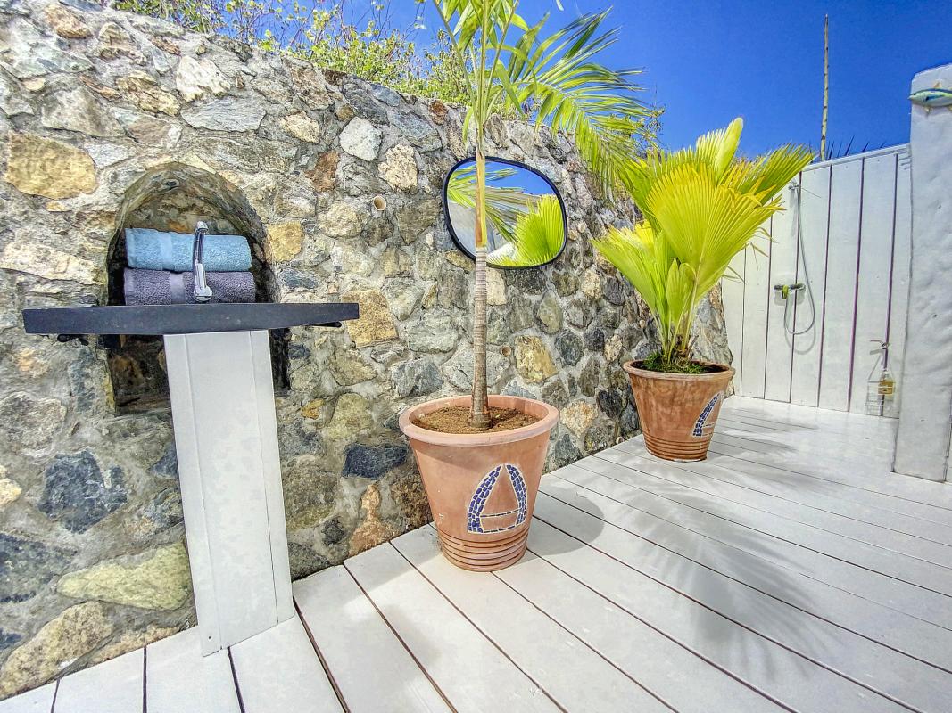 Location villa 6 personnes Orient Bay Saint Martin-barbecue-19